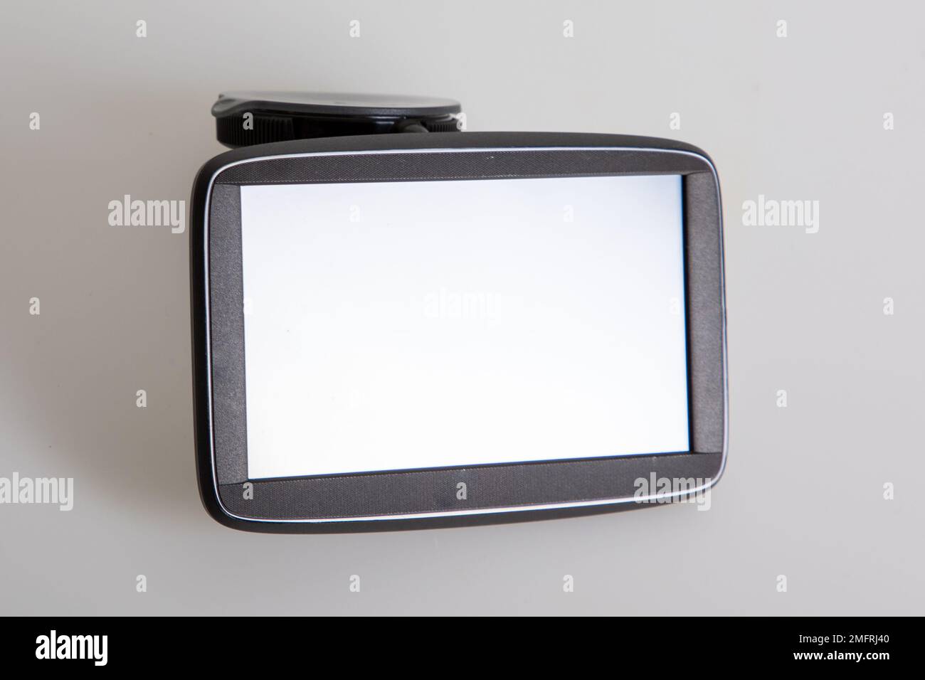 GPS Global Positioning System empty screen isolated on white background