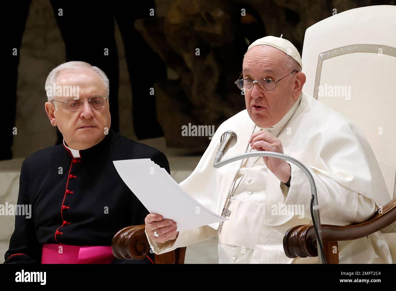 Vatican City, Vatican. 25th Jan, 2023. Vatican City, Vatican, January