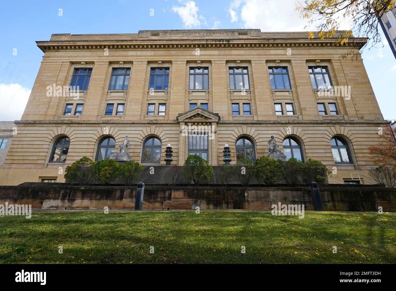 The Summit County Courthouse is shown, Thursday, Oct. 22, 2020, in ...