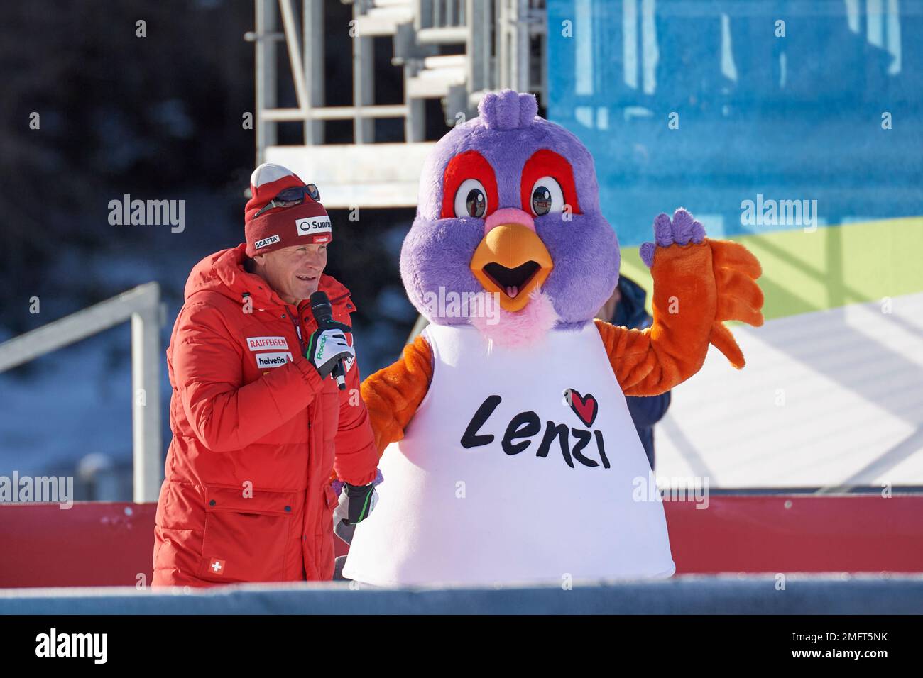 Lenzerheide, Schweiz, 25. Januar 2023. SwissSkiPräsident Urs Lehmann
