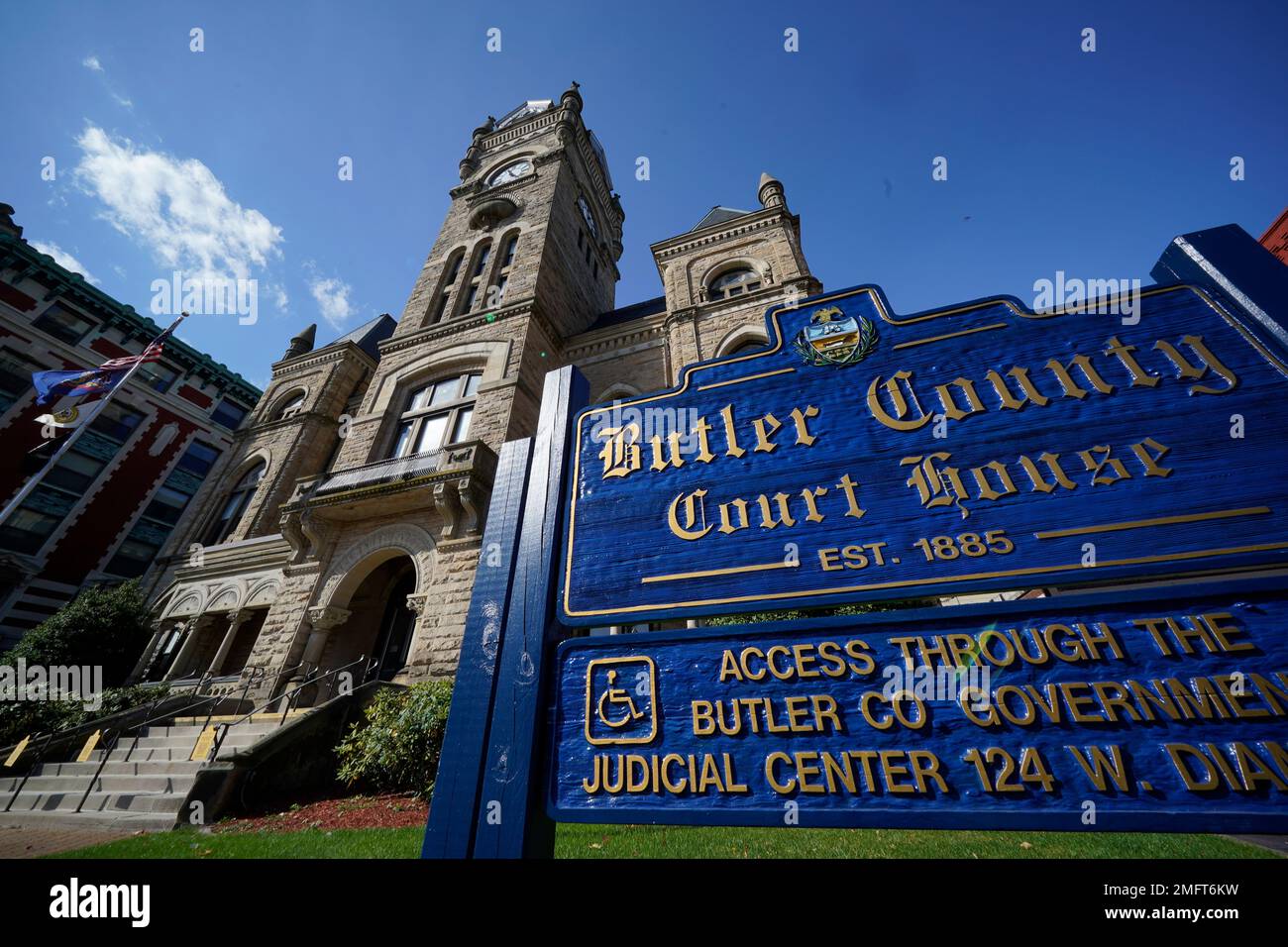 This is the Butler County Courthouse in Butler, Pa., on Thursday, Oct ...