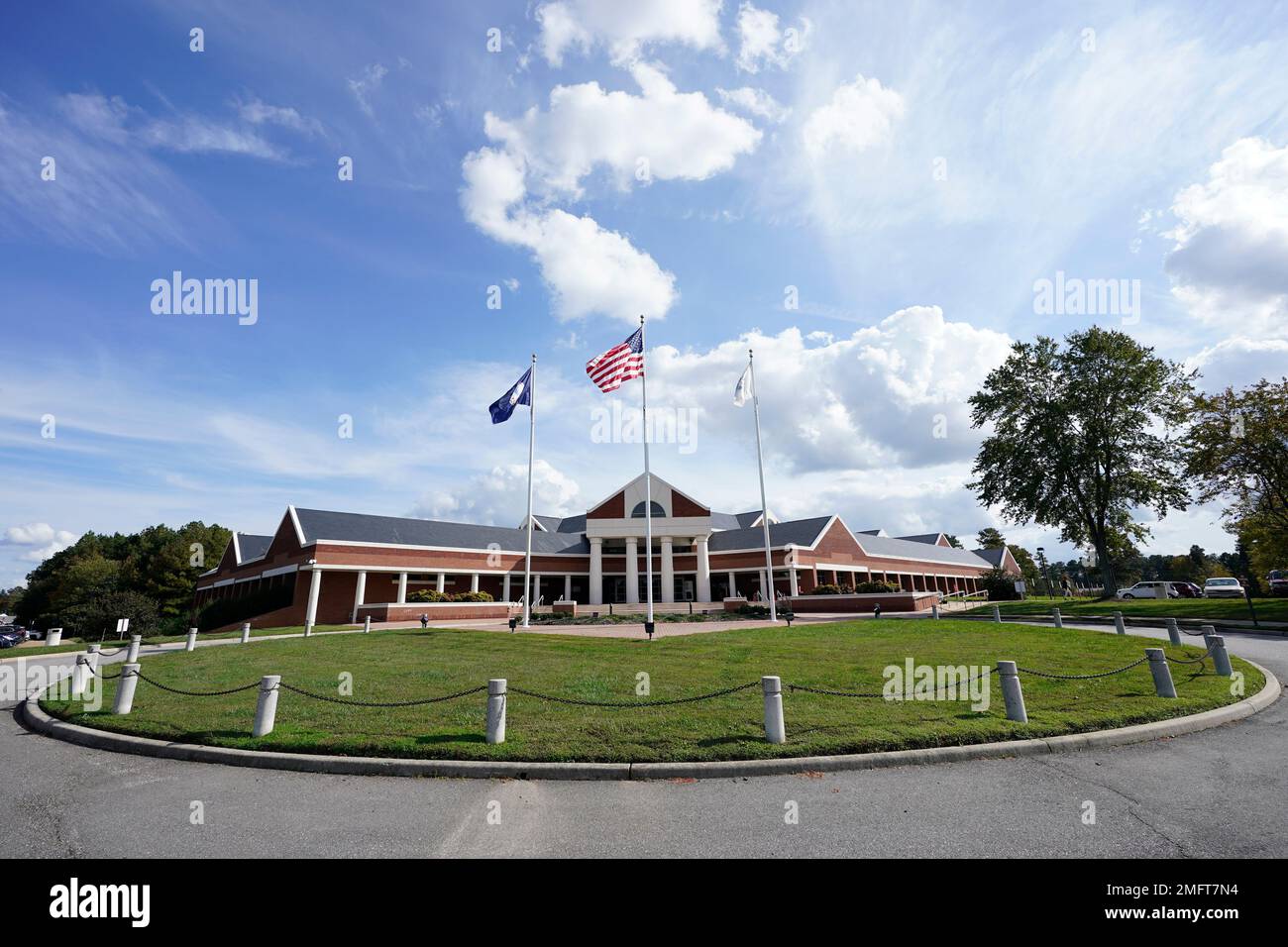 The Chesterfield County Court Complex houses the General District as The Chesterfield County Court Complex houses the General District as