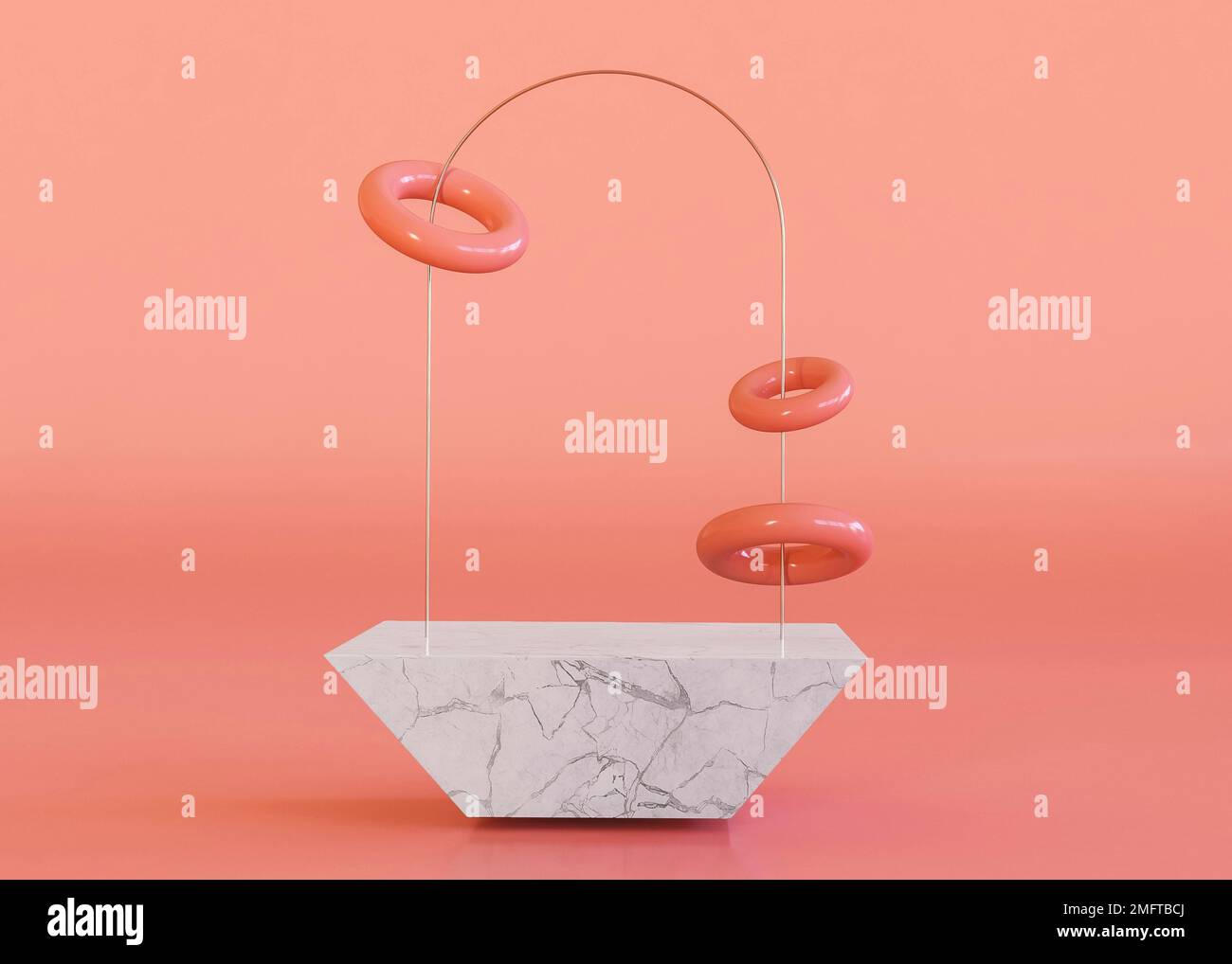 pink quartz geometric shapes background Stock Photo Alamy