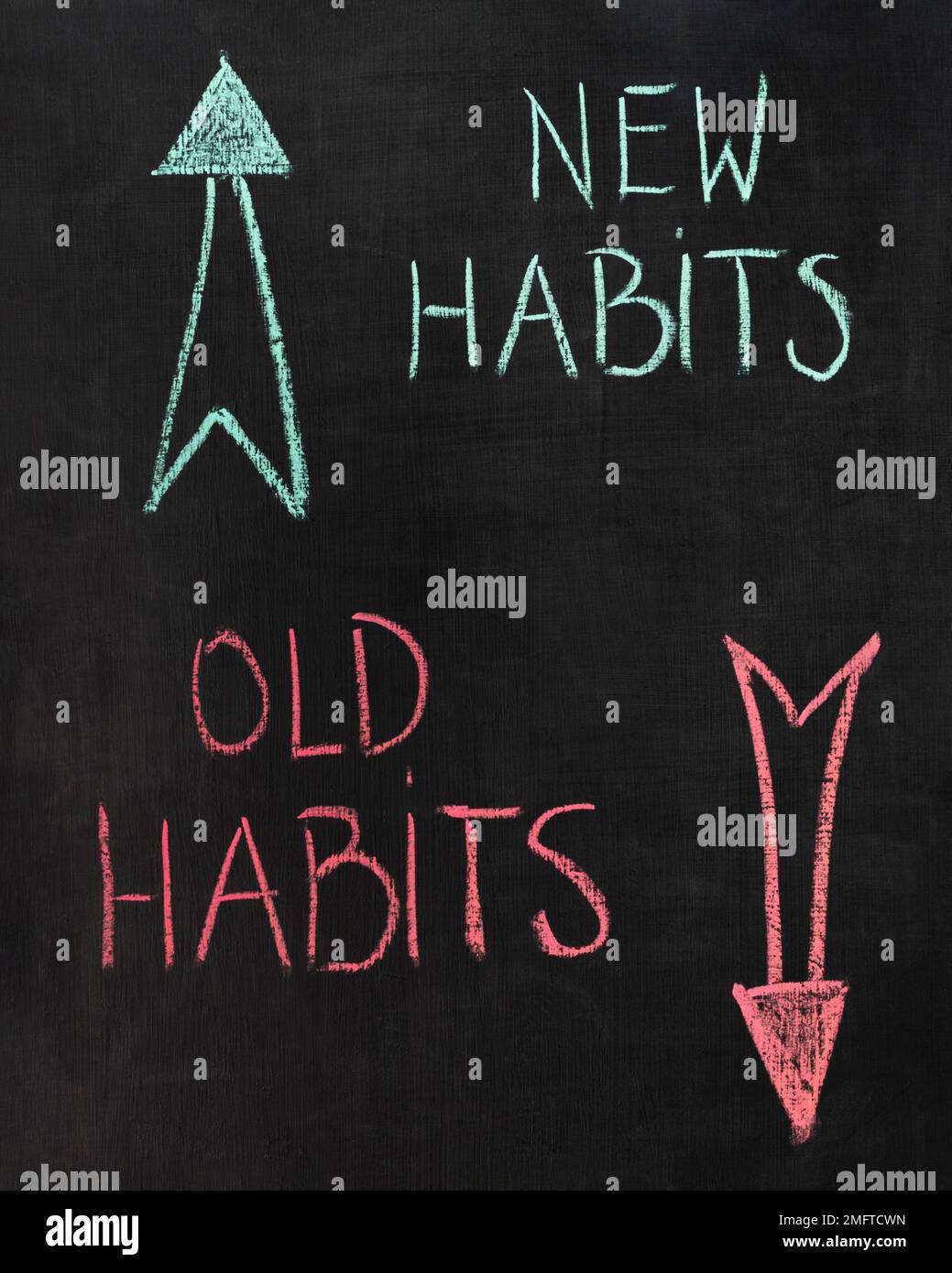 Bad Habits Versus New Habits Stock Photo Alamy bad-habits-versus-new-habits-stock-photo-alamy