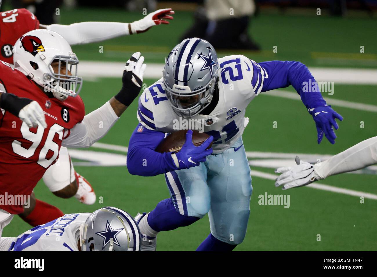 Arizona Cardinals linebacker Ezekiel Turner (47) during the first half of  an NFL football game against the Las Vegas Raiders, Sunday, Sept. 18, 2022,  in Las Vegas. (AP Photo/Rick Scuteri Stock Photo - Alamy