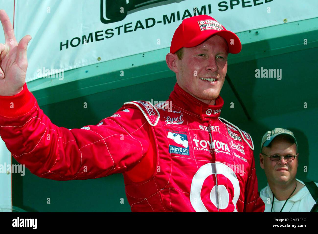 INDYCAR IRL スコットディクソン 2003 直筆サイン入りミニカー 【公式 