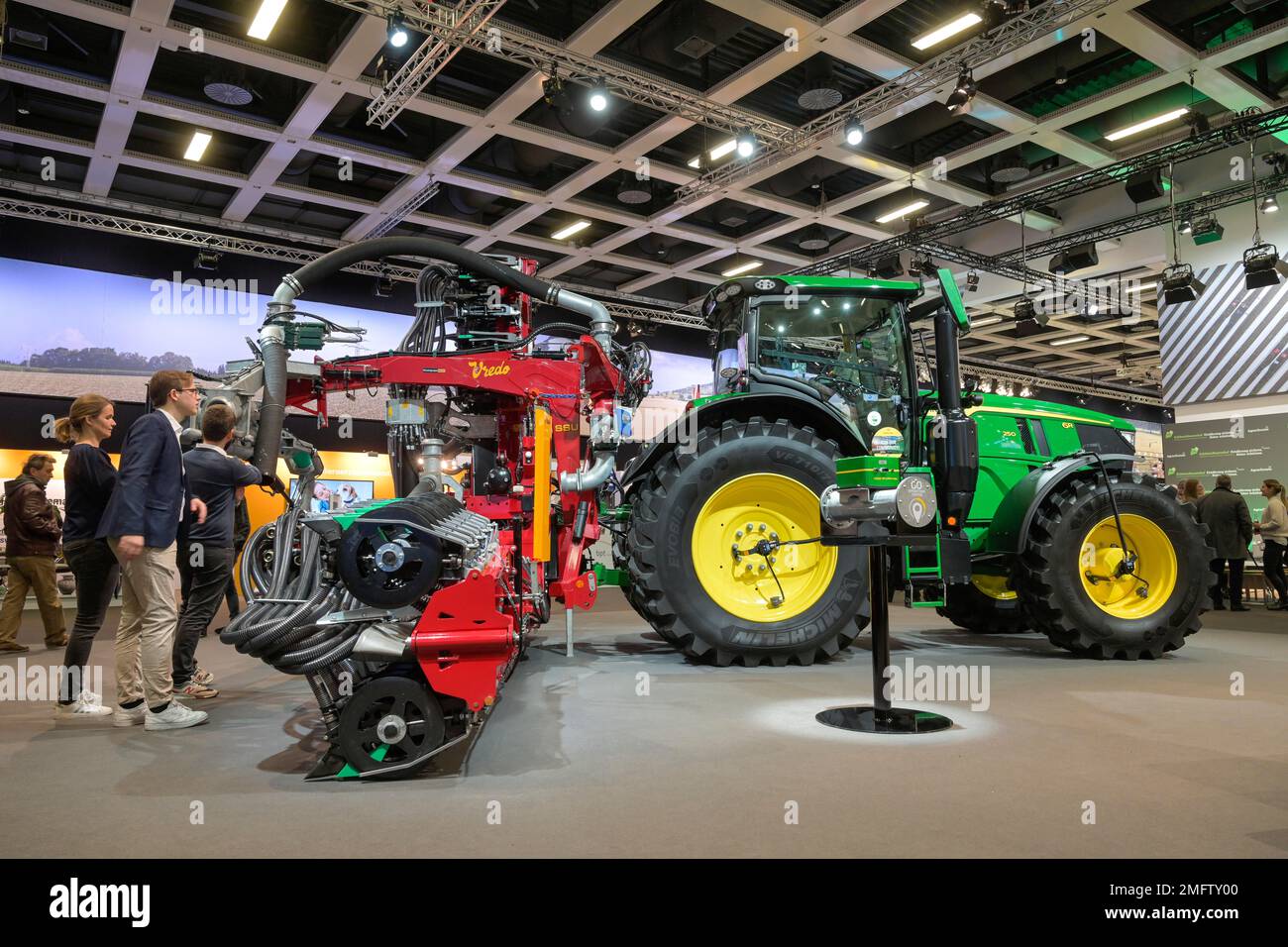 Tractor John Deere, Trade Fair, International Green Week, Exhibition