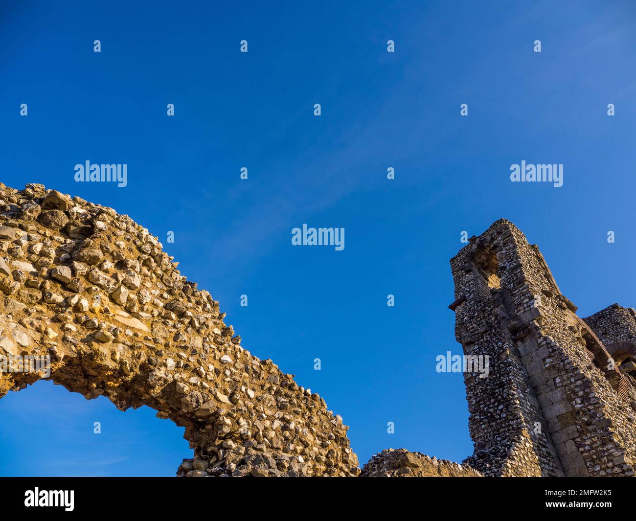 Wolvesey Castle, Ruins, Winchester, England, UK, GB. Stock Photo