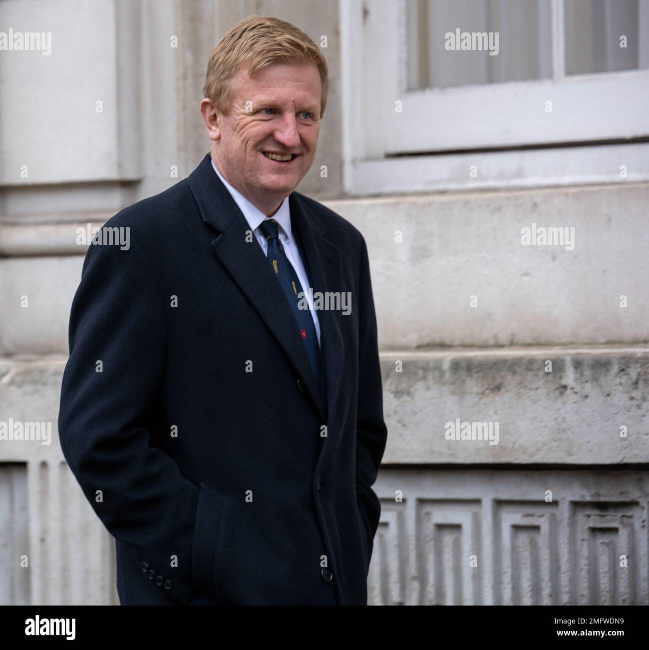 London, UK. 25th Jan, 2023. Oliver Dowden, Chancellor of the Duchy of Lancaster, outside the cabinet office, 70 Whitehall London Credit: Ian Davidson/Alamy Live News Stock Photo