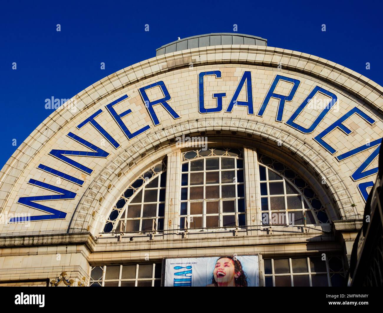 Blackpool Lancashire UK Jan 2023 Winter Gardens entertainment venue in the town center Blackpool Lancashire Stock Photo