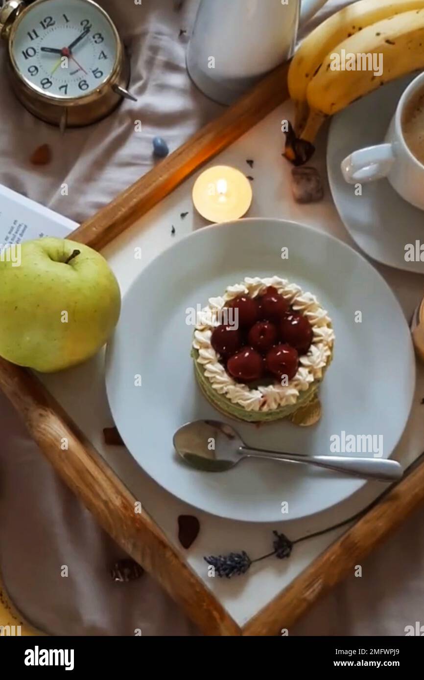 Typical European breakfast Stock Photo Alamy