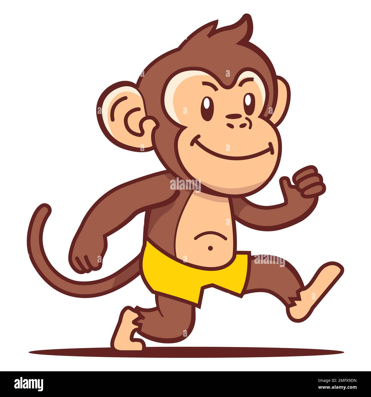 Cartoon happy monkey in forest Stock Vector Images - Page 2 - Alamy Cartoon happy monkey in forest Stock Vector Images - Page 2 - Alamy