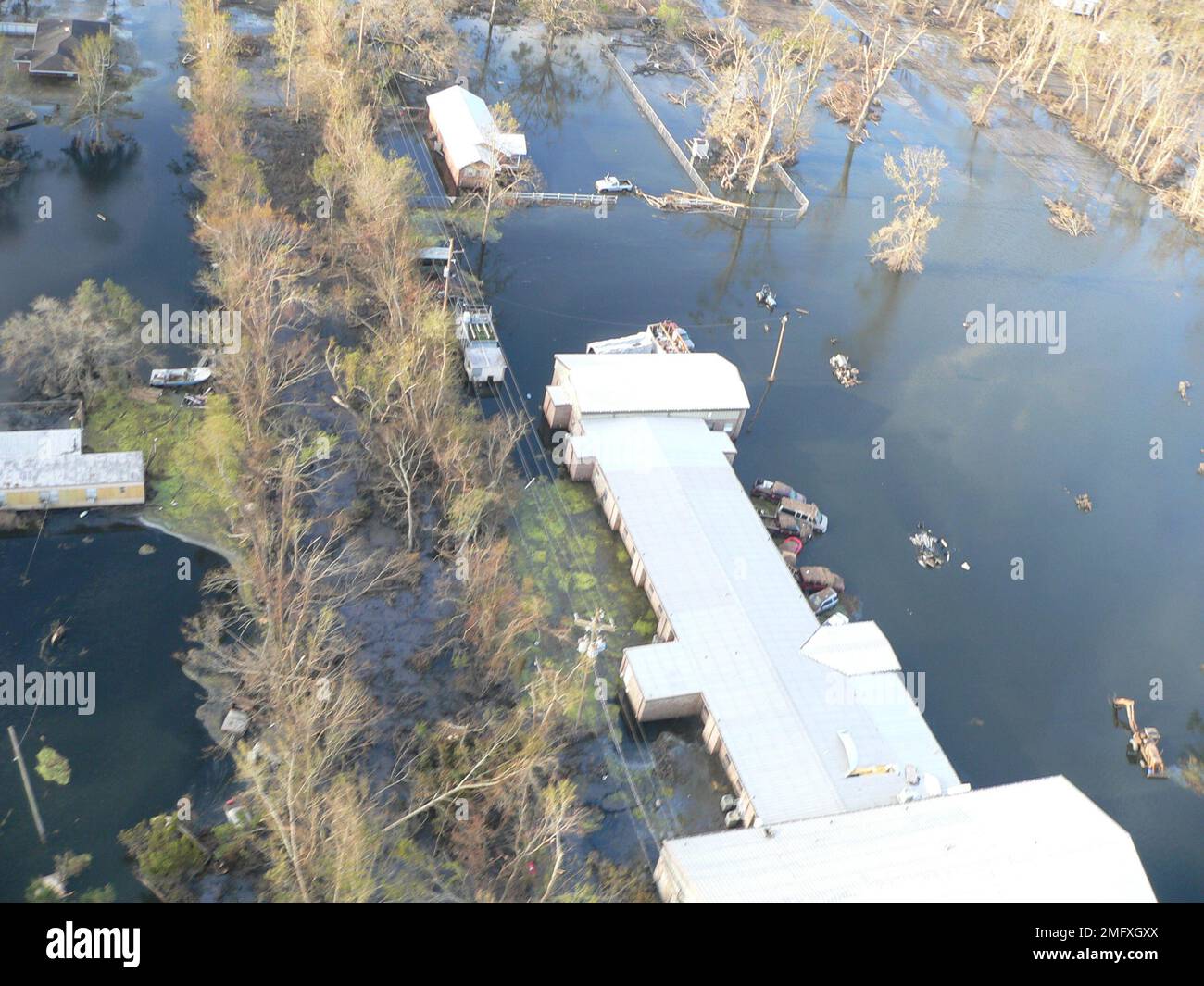 Aftermath - Flooding - Miscellaneous - 26-HK-36-205. aerial view of ...