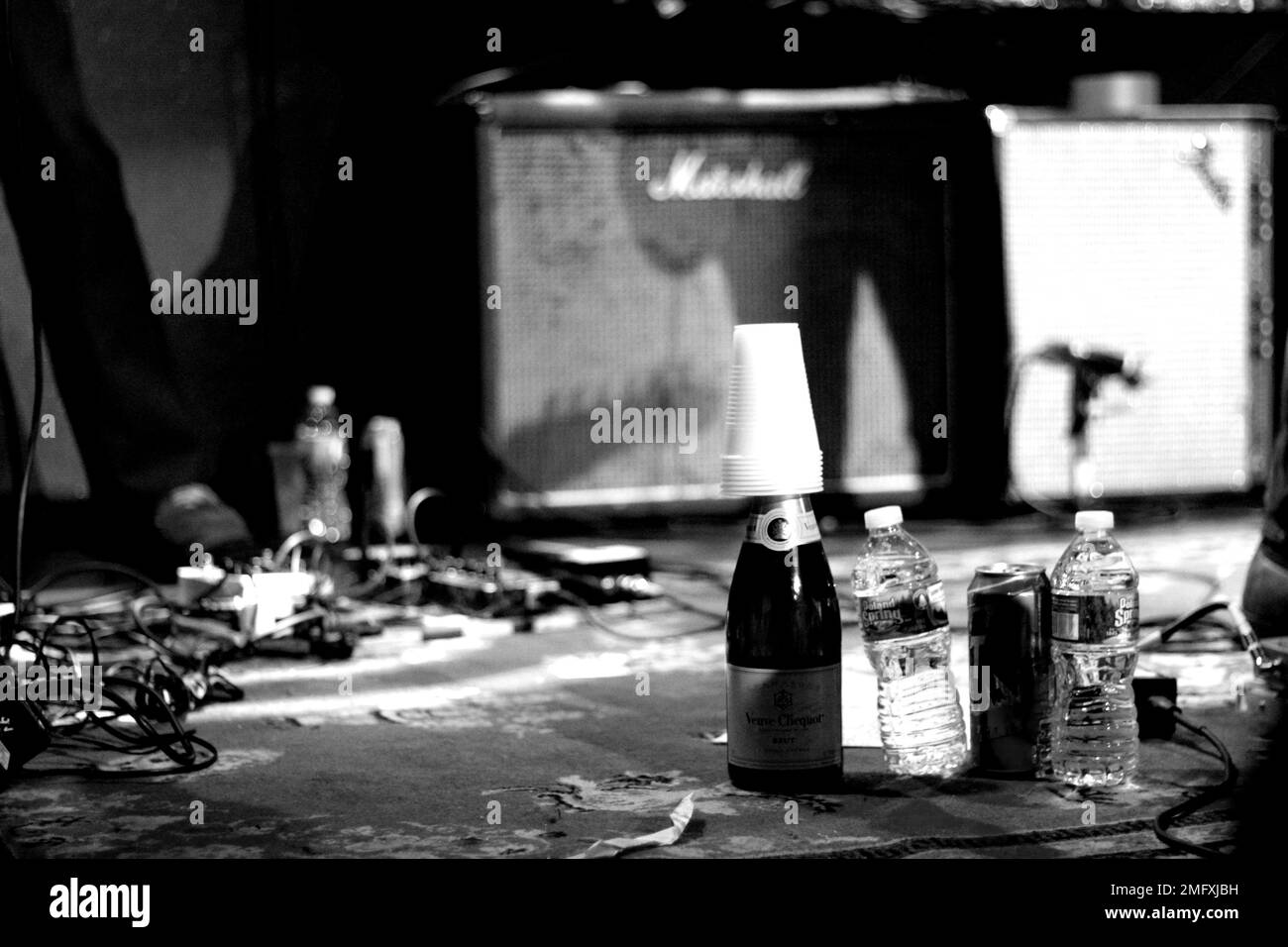 The War on Drug in concert at the Bowery Ballroom in New York Stock ...