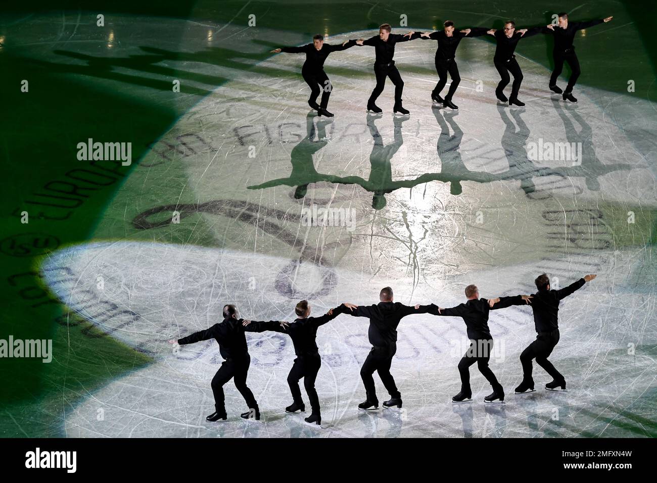 Espoo, Finland. 25th Jan, 2023. Opening Ceremony, at the ISU European