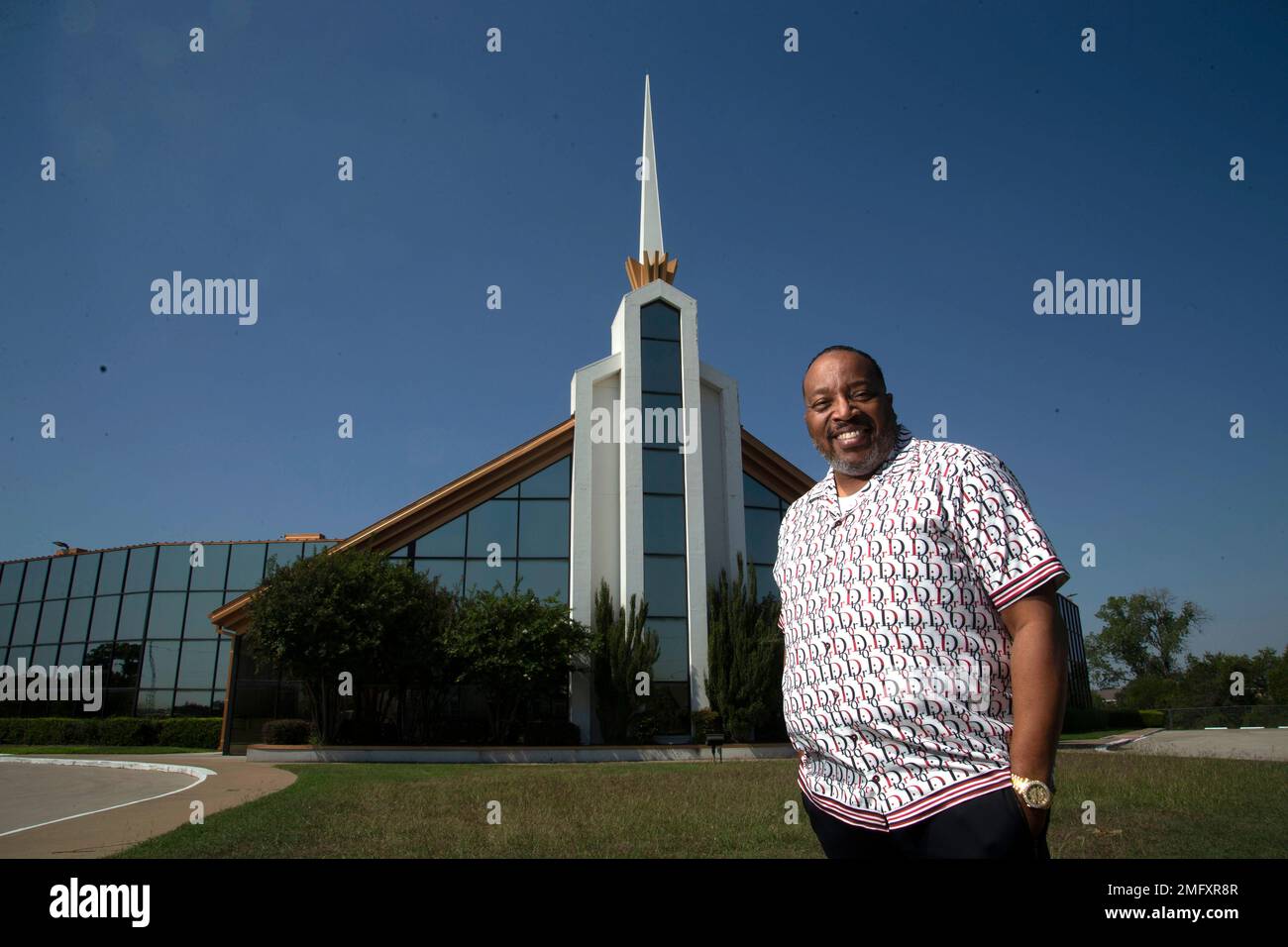 Marvin Sapp, pastor of The Chosen Vessel Cathedral, poses for a