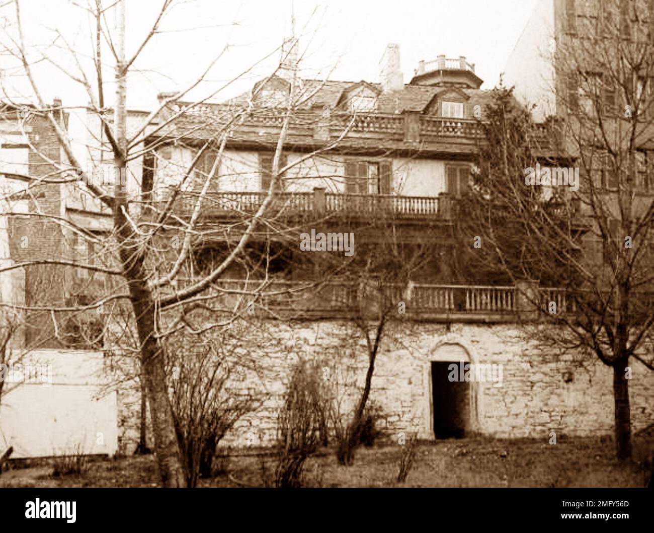 Old Carlisle House, Alexandria, USA, Victorian period Stock Photo Alamy