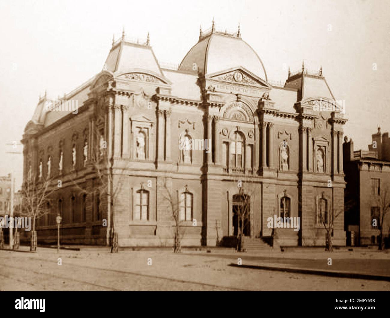 Corcoran Art Gallery, Washington DC, USA, Victorian period Stock Photo