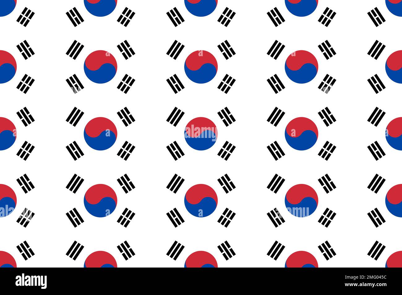 Geometric pattern in the colors of the national flag of