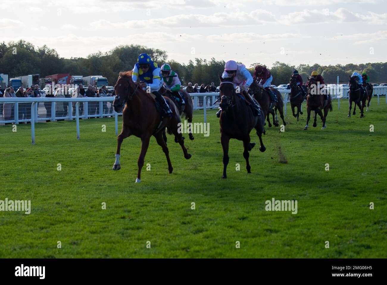 Windsor, Berkshire, UK. 10th October, 2022. Horse All Are Mine ridden