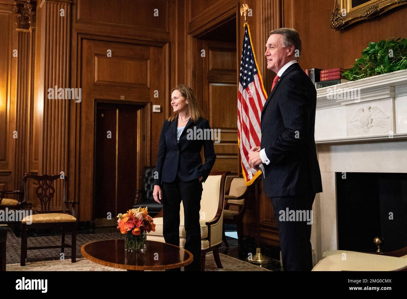 Judge Amy Coney Barrett, President Donald Trumps nominee for the U.S ...