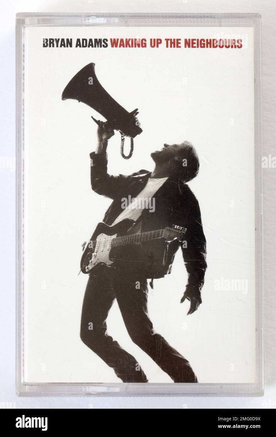 Bryan Adams Waking Up The Neighbourhood Music Cassette Stock Photo