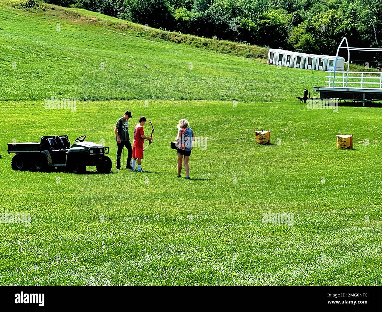 Visitors for the Fort McCoy Pine View Campground and Pine View