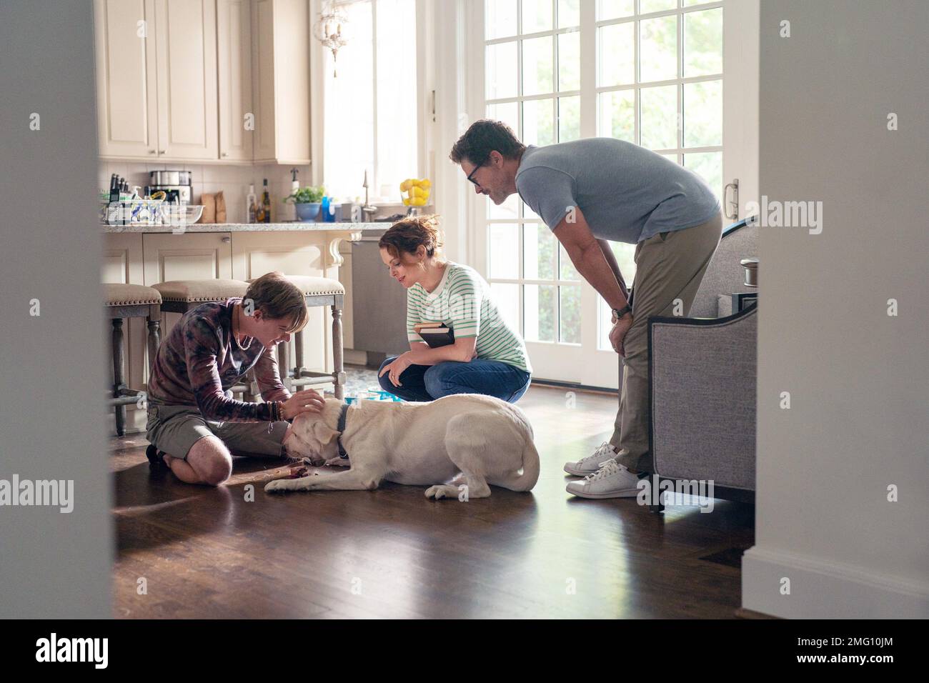 DOG GONE, from left Johnny Berchtold, Kimberly WilliamsPaisley, Rob