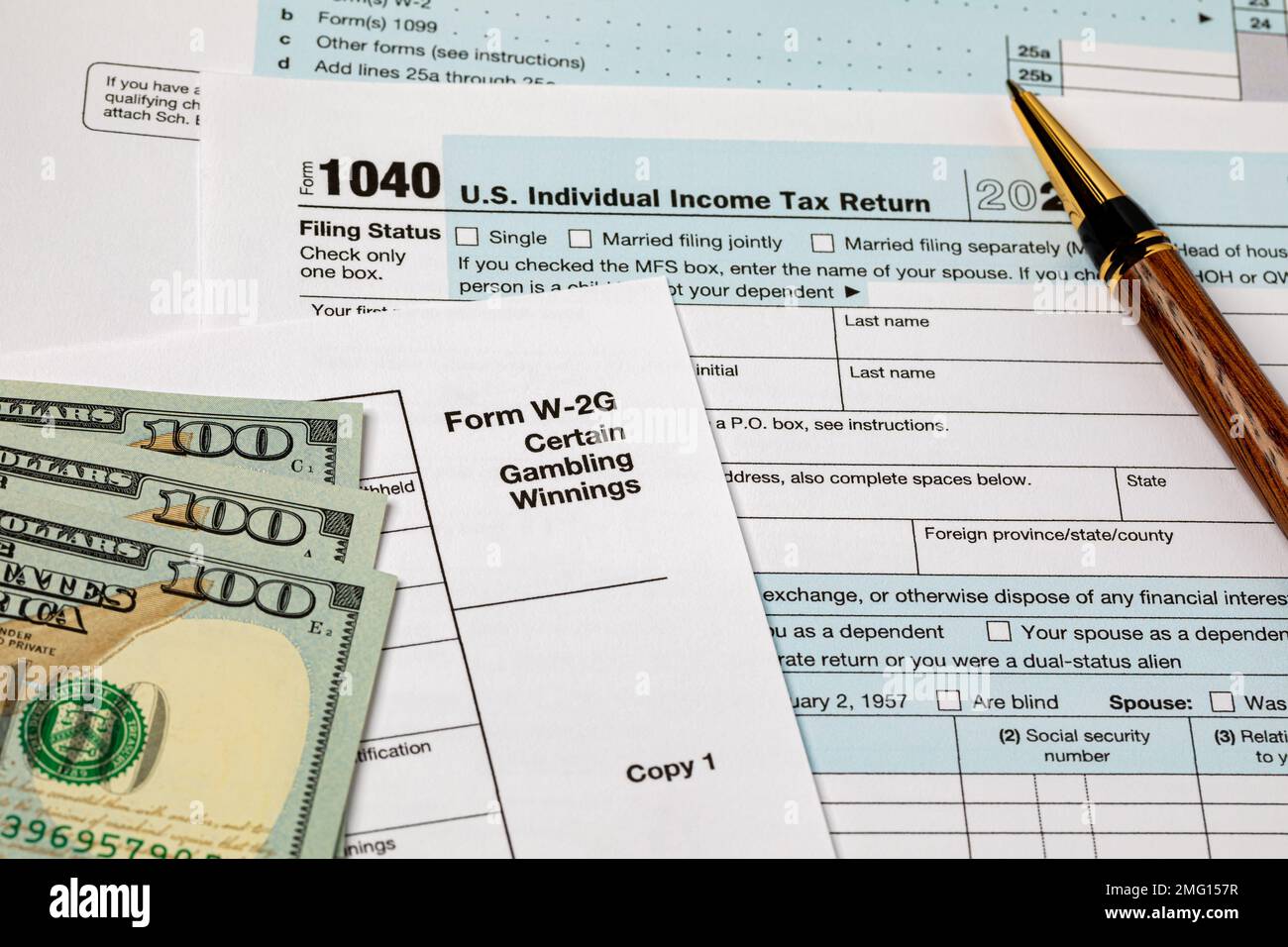 Gambling and wagering reporting for federal tax return