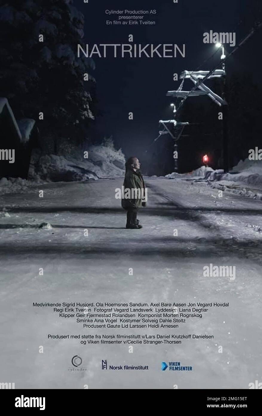 Natt Riting NATTRIKKEN, (aka NIGHT RIDE), Norwegian poster, Sigrid Kandal Husjord ...
