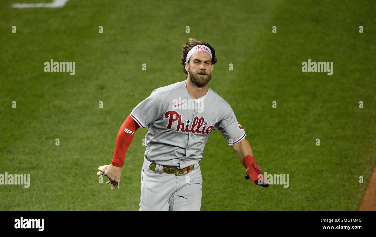 The back of a Bryce Harper jersey Stock Photo - Alamy