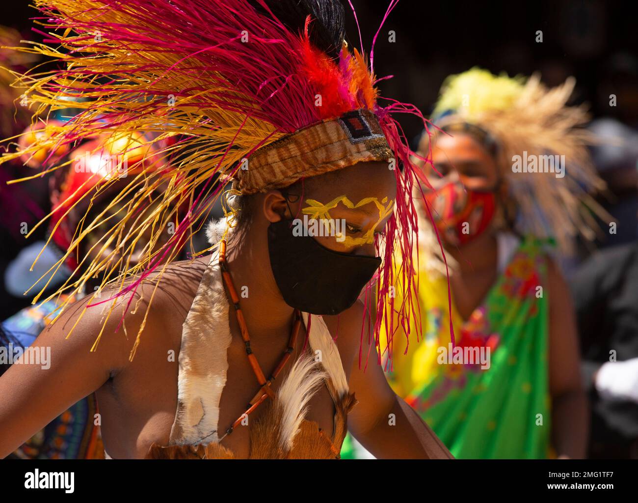 South Africans celebrate Heritage Day with song and dance at the Nelson