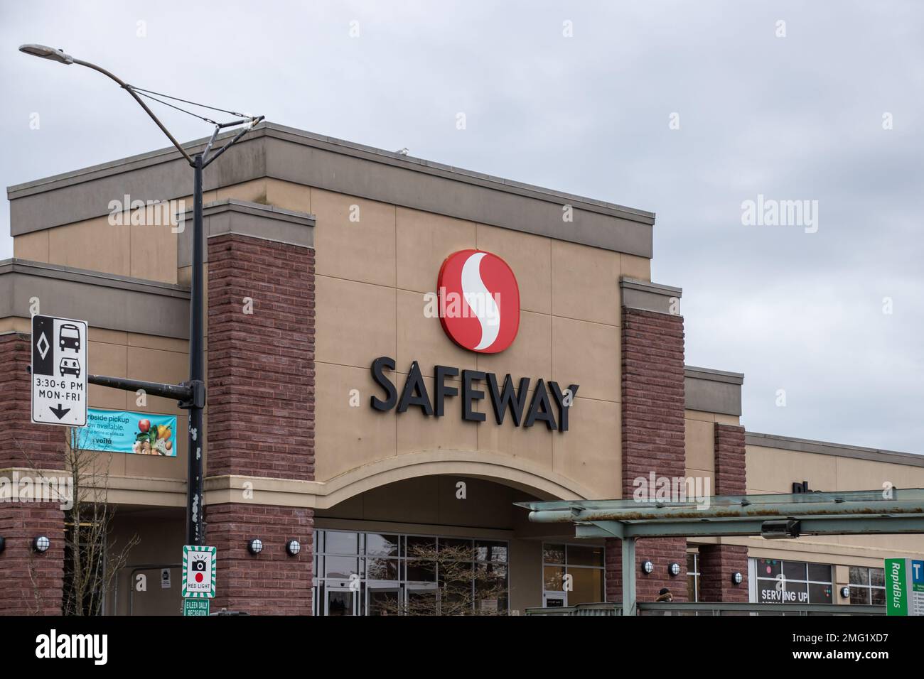 Vancouver, CANADA - Jan 15 2023 : The storefront of Safeway. Canada ...