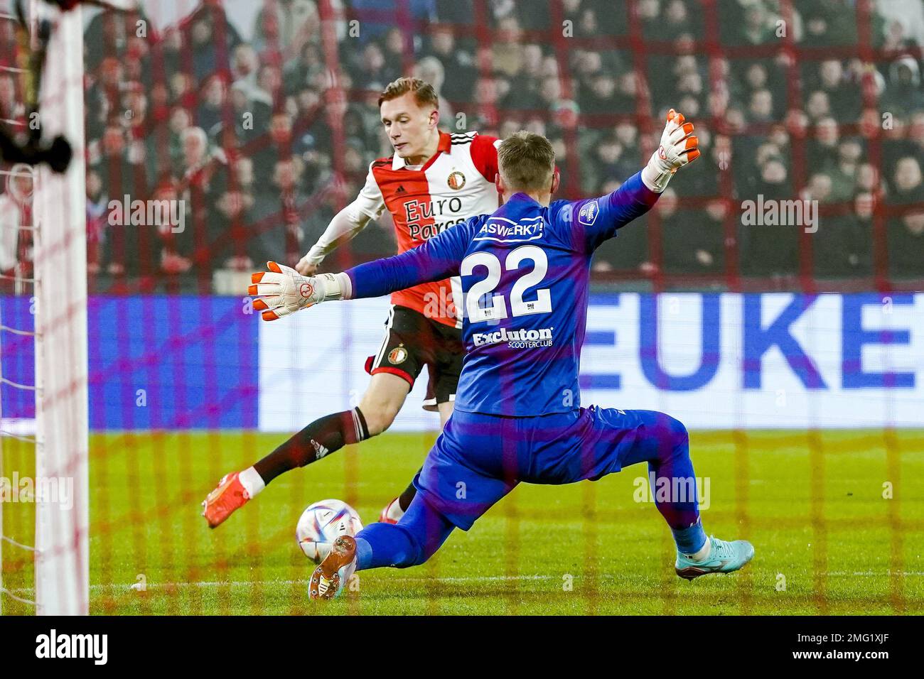 ROTTERDAM, 25012023, Stadium de Kuip, Dutch eredivisie, 2022 / 2023, Feyenoord NEC, (RL