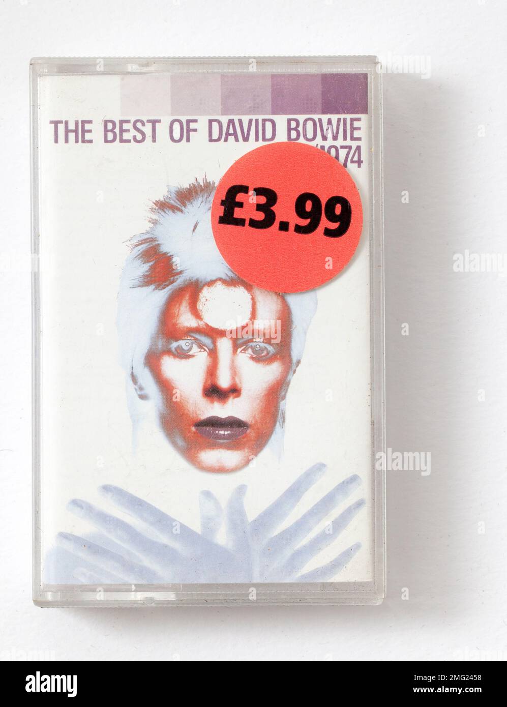 The Best of David Bowie Music Cassette Stock Photo