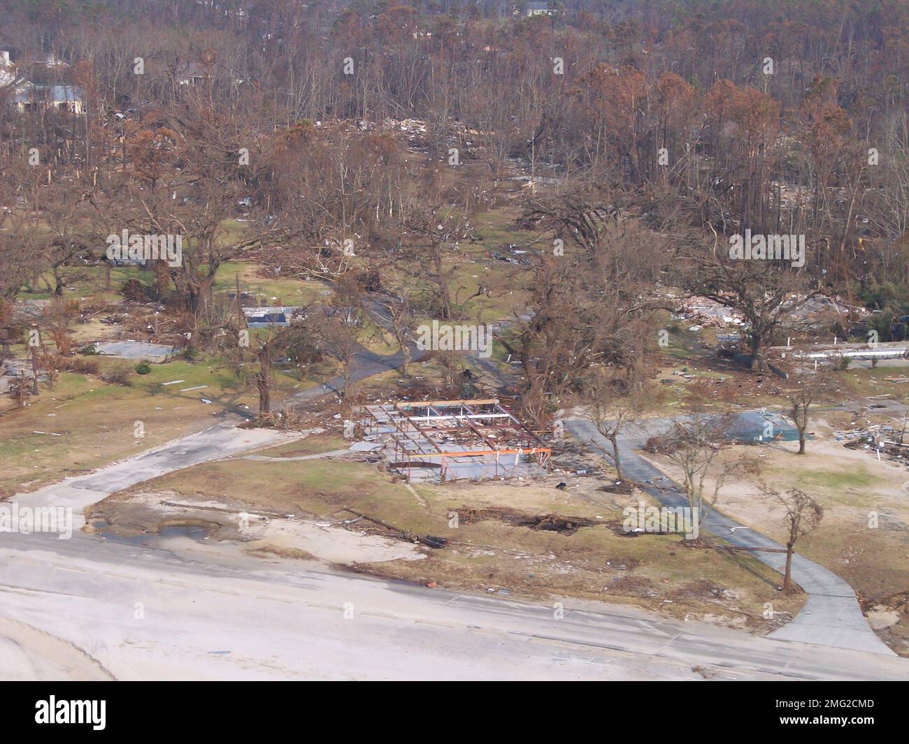 Aftermath - Miscellaneous - Aerial - 26-HK-49-96. aerial view of ...