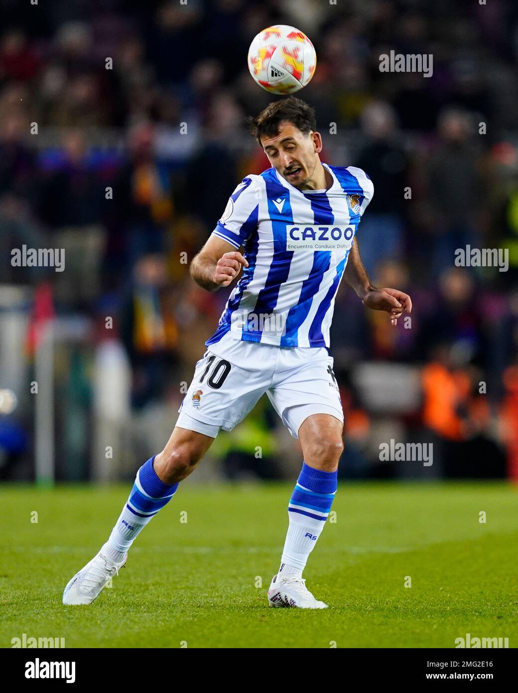 Mikel Oyarzabal of Real Sociedad during Copa del Rey, QuarterFinal the