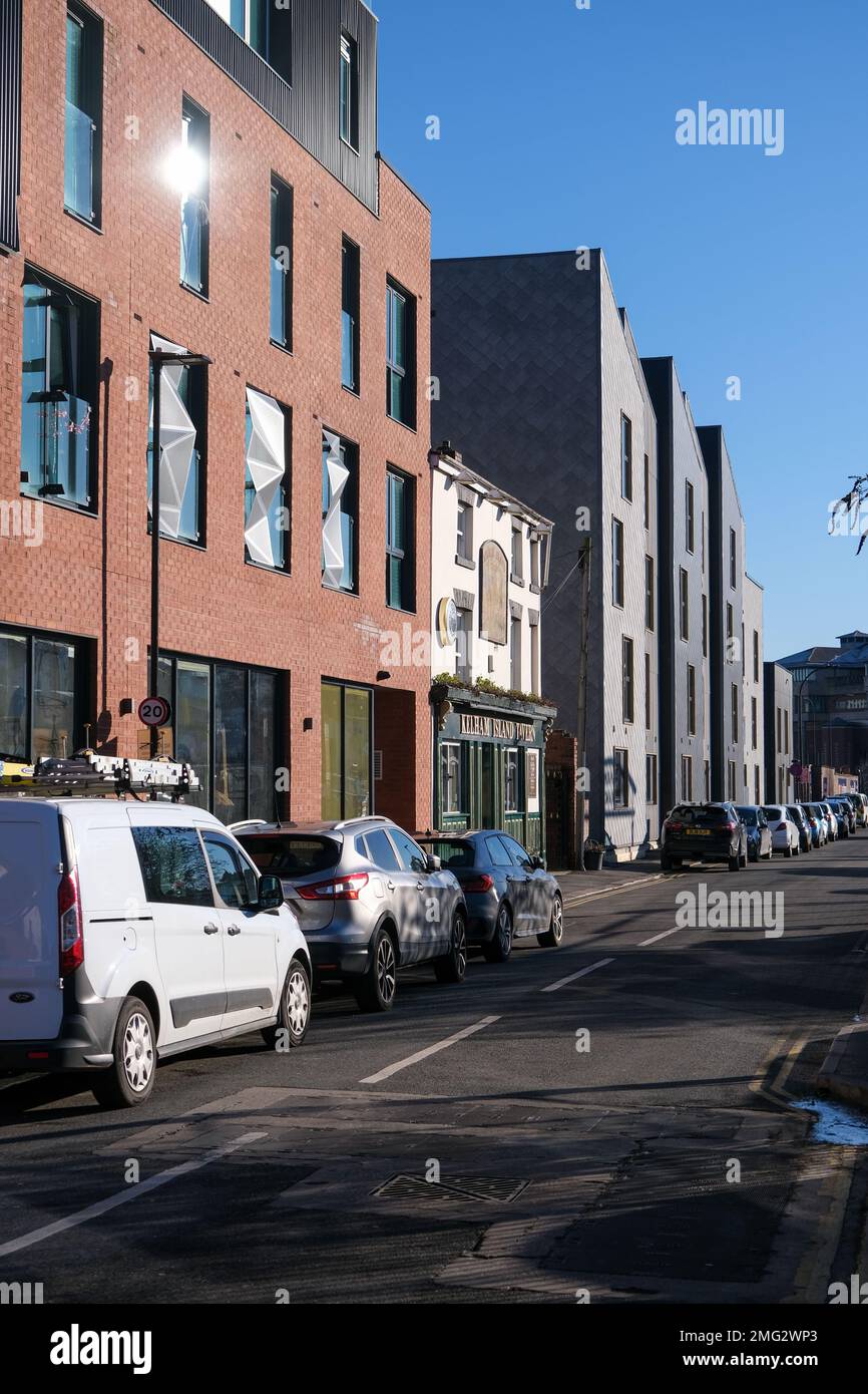 Views around Kelham Island in Sheffield as more business opens and residential plots are built
