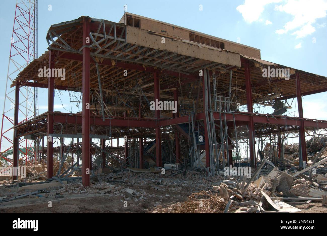 Coast Guard Structures - Station Gulfport - 26-HK-98-11. Hurricane ...