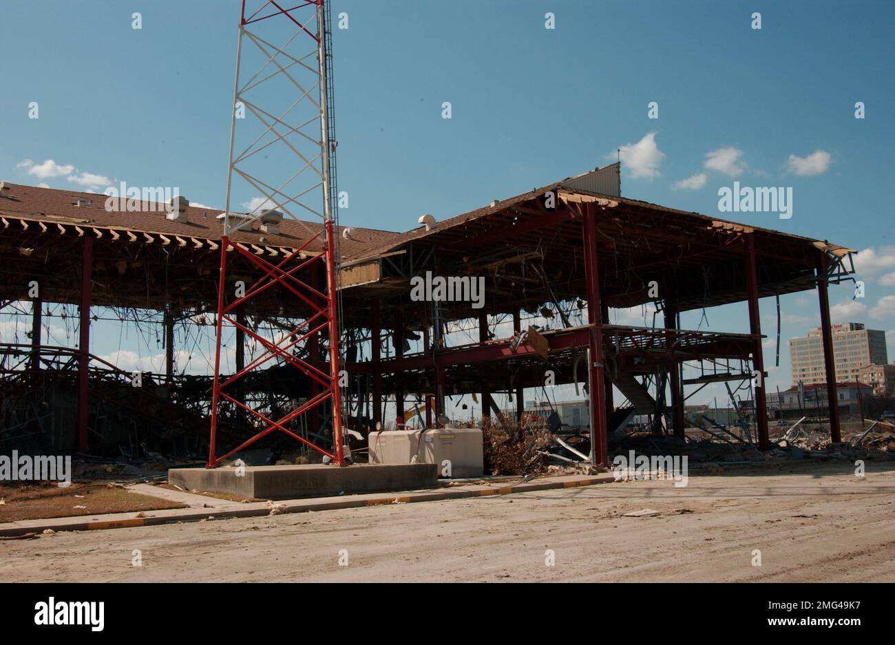 Coast Guard Structures - Station Gulfport - 26-HK-98-23. Hurricane ...