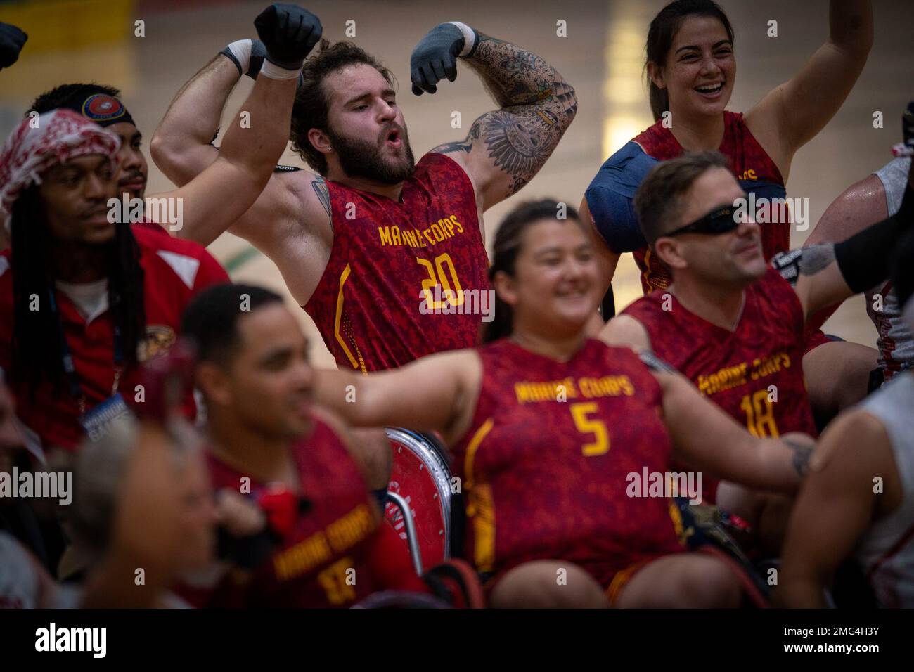 ORLANDO, Fla. (Aug. 21, 2022) Teams Marine Corp and Team Canada