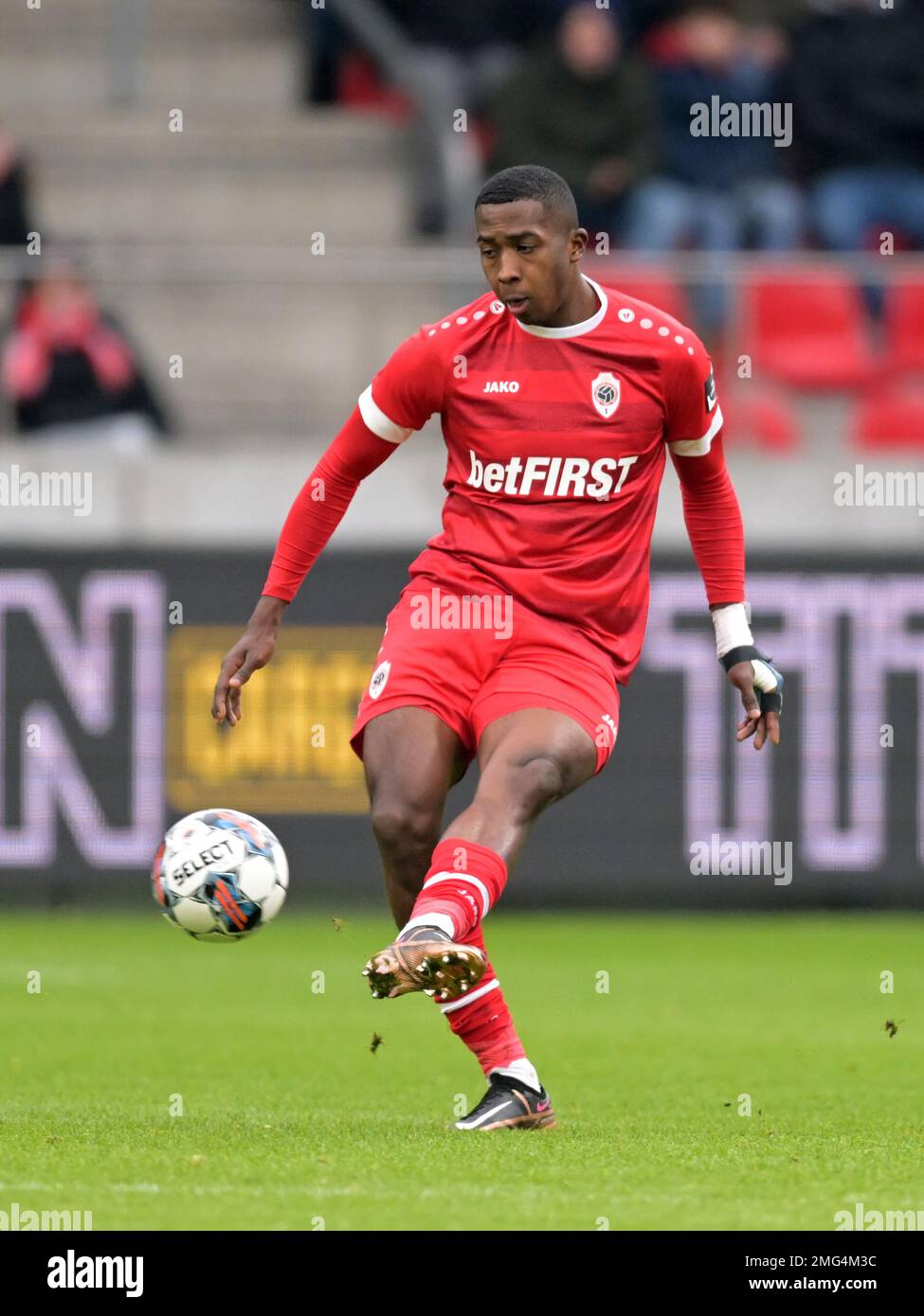 ANTWERP William Pacho of Royal Antwerp FC during the Belgian Jupiler