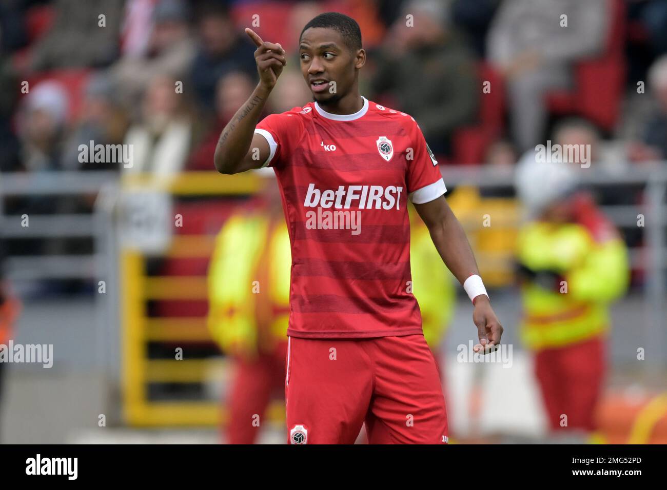ANTWERP Bruny Nsimba of Royal Antwerp FC during the Belgian Jupiler