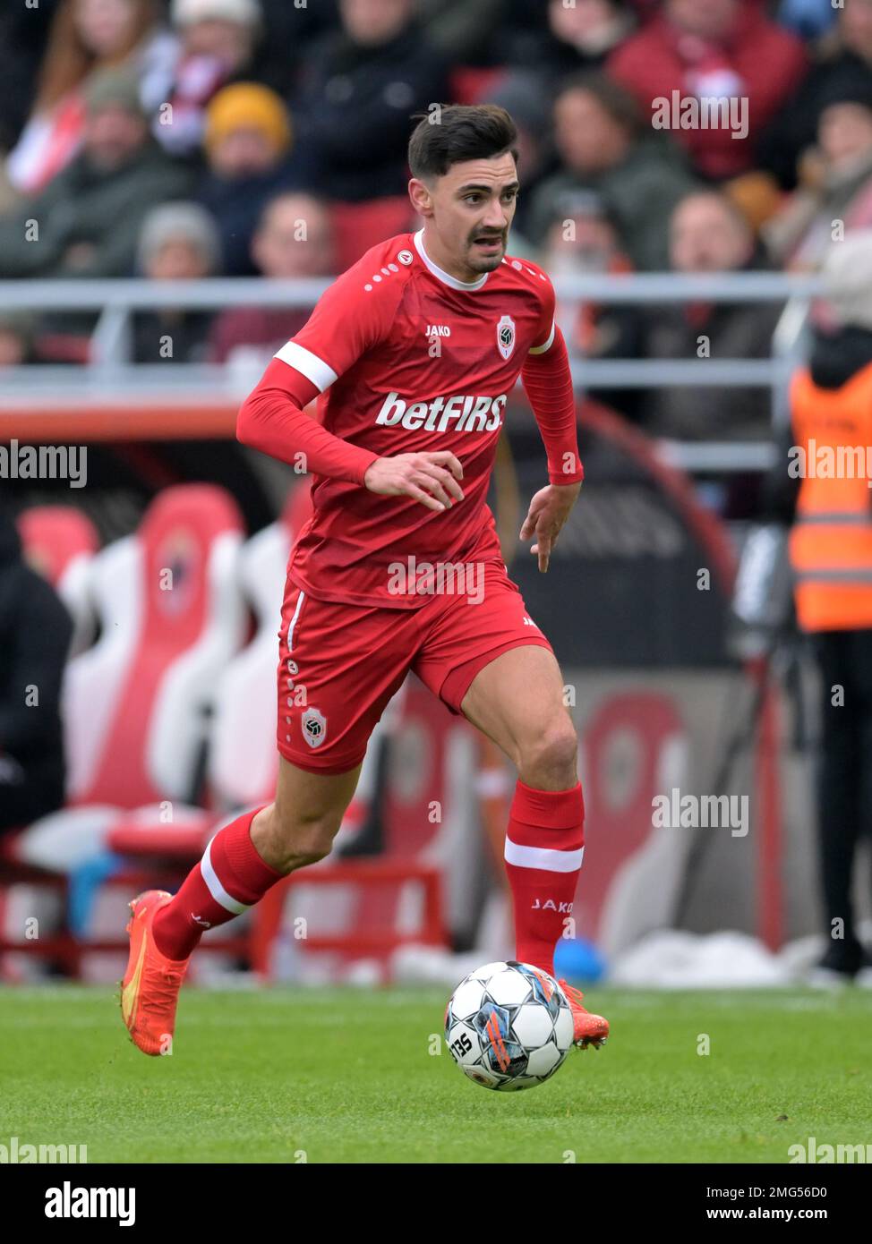 ANTWERP Jelle Bataille of Royal Antwerp FC during the Belgian Jupiler