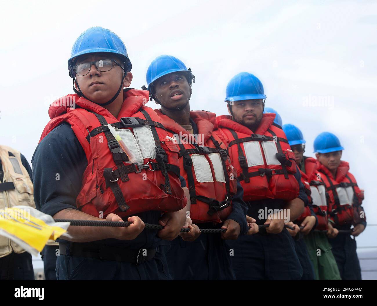 PHILIPPINE SEA (Aug. 21, 2022) Fire Controlman 3rd Class Nathan Reyna