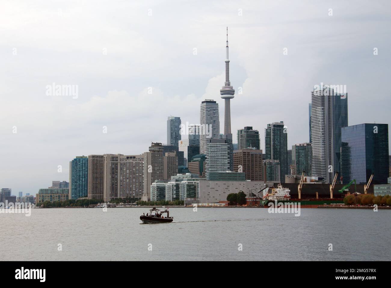 Toronto Downtown City skyline Ontario Canada Urban Stock Photo