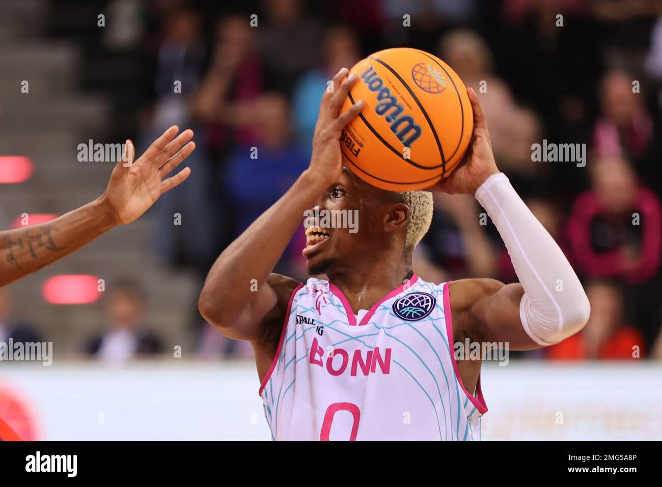 Bonn, Germany. 25th Jan, 2023. Basketball Champions League, Round of 16,  Telekom Baskets Bonn vs Bahcesehir