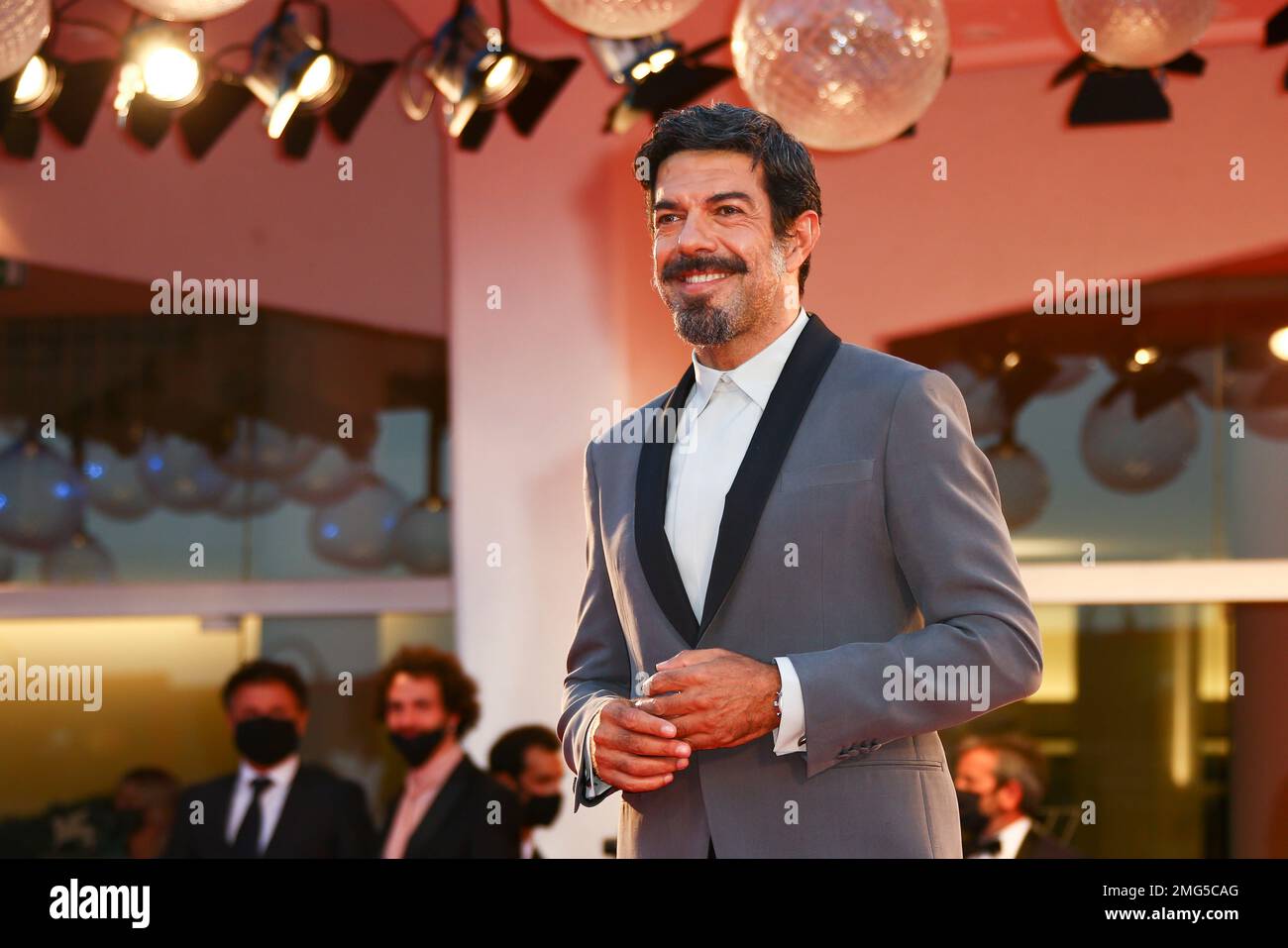 Pierfrancesco Favino Poses For Photographers Upon Arrival At The ...