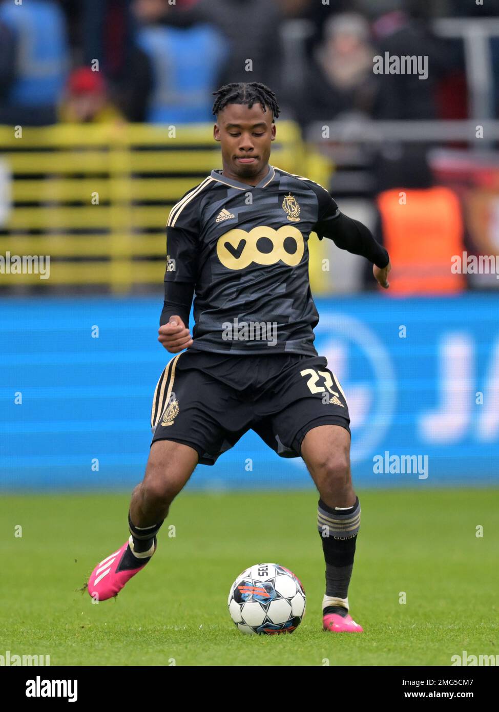 ANTWERP William Balikwisha of Standard Liège during the Belgian