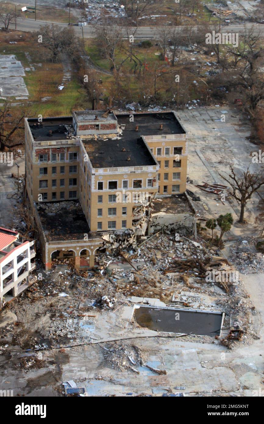 Aftermath - Aerial - 26-HK-296-63. Hurricane Katrina Stock Photo - Alamy